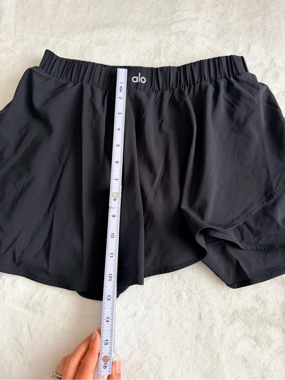 Alo Yoga Black Freestyle Skirt - Size S